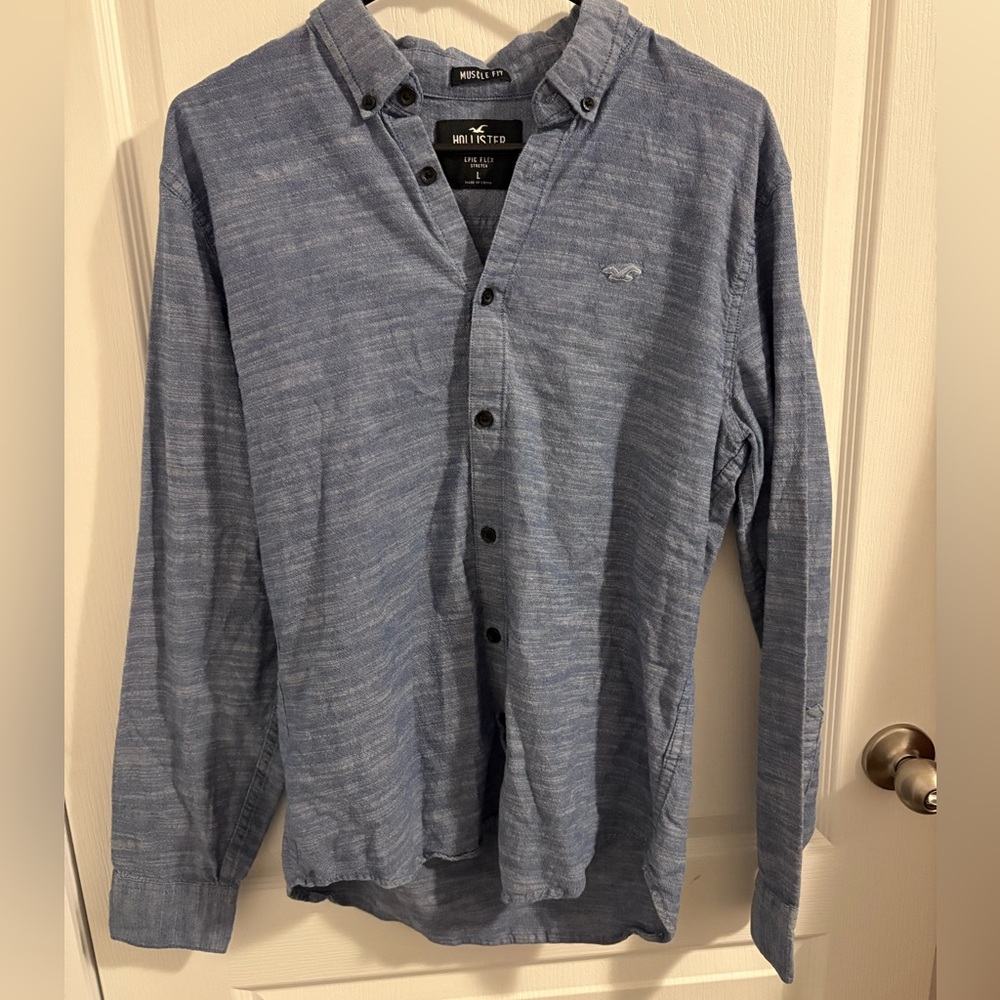 Mens hollister button up